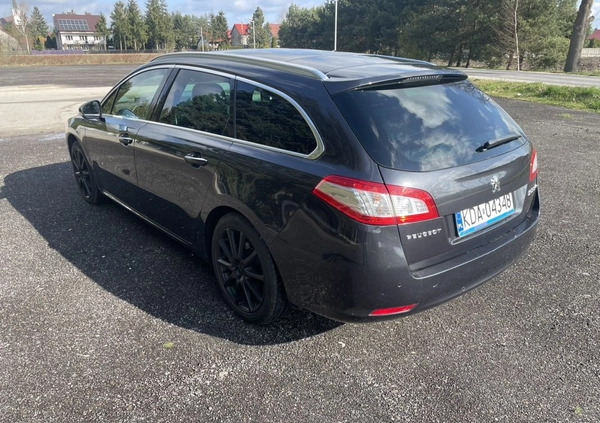 Peugeot 508 cena 36800 przebieg: 219000, rok produkcji 2014 z Sulęcin małe 497